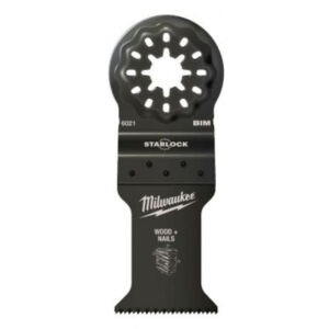 Биметаллическое полотно Milwaukee 35 мм по древесине с гвоздями (10шт)