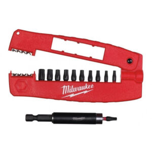 Набор бит Milwaukee SHOCKWAVE "Крокодил 3" 12шт