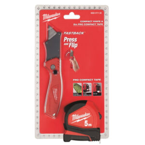Промонабор Milwaukee рулетка, нож