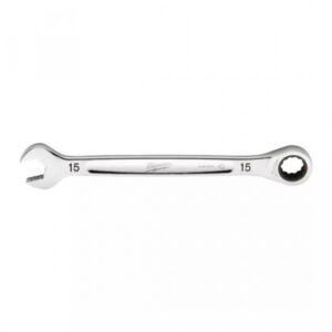 Ключ рожково-накидной Milwaukee с трещоткой MAXBITE 15мм