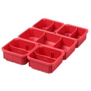 PACKOUT запчасть ячейки для тонких органайзеров 5шт(1 большая, 4 маленьких)