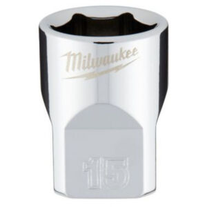 Универсальная метрическая головка Milwaukee 3/8″ 15мм