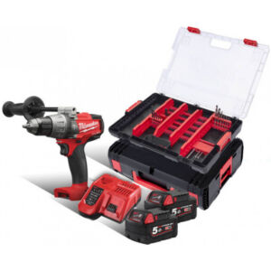 Аккумуляторная ударная дрель шуруповерт Milwaukee M18 FUEL FPD-502XA