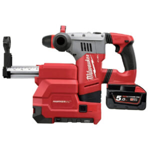 Аккумуляторный перфоратор с системой пылеудаления Milwaukee SDS-Plus M28 CHPXDE-502C