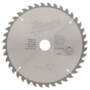 Диск для циркулярной пилы по дереву Milwaukee 35 X 30 X 40 мм